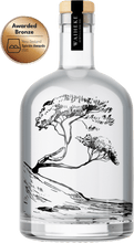 Load image into Gallery viewer, n image of a crystal clear bottle of Waiheke Distilling &#39;Spirit of Waiheke&#39; Gin 700ml