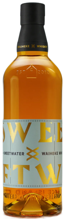 An image of a bottle of Waiheke Whisky Sweatwater Single Malt Whisky 700ml