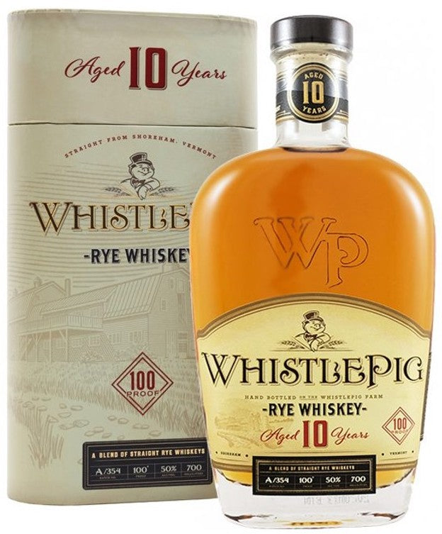 WhistlePig 10 Year Old Straight Rye Whiskey