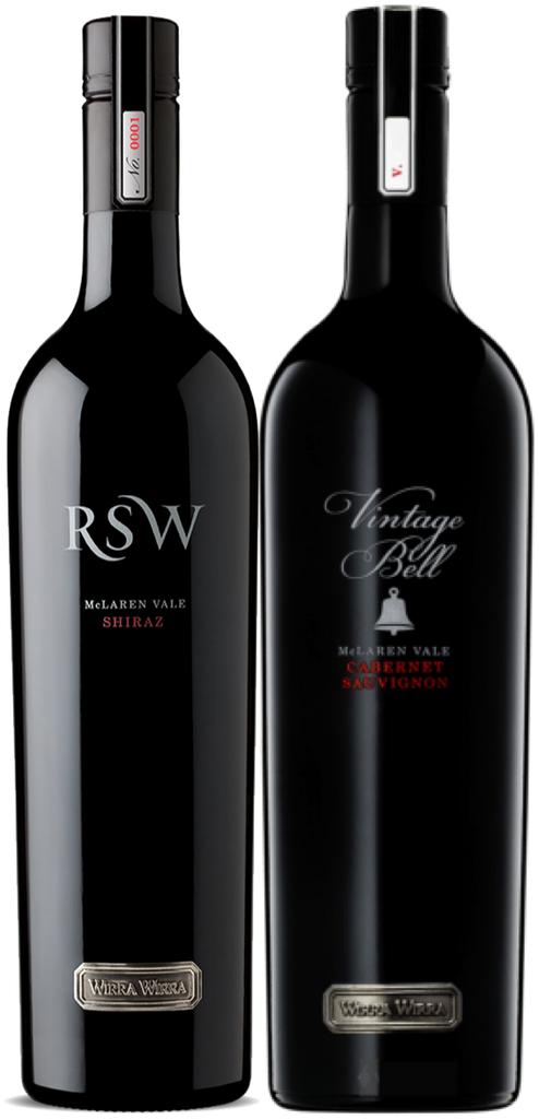 An image of the Wirra Wirra Red Wine Gift Box, including two bottles of superb Wirra red wines