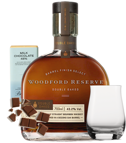 Woodford Reserve Double Oaked Bourbon Gift Box