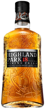 Load image into Gallery viewer, An image of a bottle of the supremely delicious Highland Park 18YO Viking Pride Single Malt Scotch Whisky