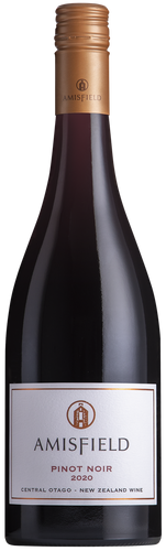 An image of a bottle of Amisfield Central Otago Pinot Noir