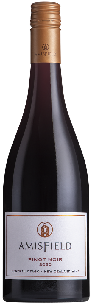 An image of a bottle of Amisfield Central Otago Pinot Noir