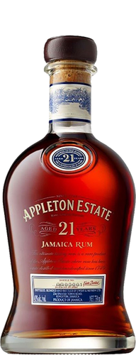 An image of a bottle of premium Appleton Estate 21 Year Old Gold Rum