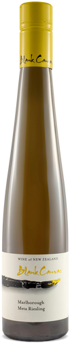 An image of a bottle of Blank Canvas Meta Riesling 375ml