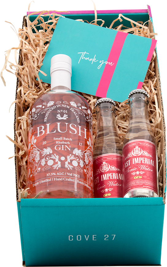 Blush Rhubarb Gin Gift Box