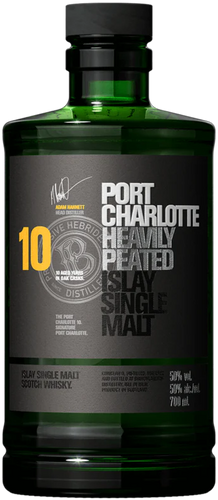 An image of a bottle of Bruichladdich Port Charlotte 10YO Whisky