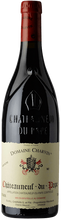 Load image into Gallery viewer, A bottle of Domaine Charvin Châauneuf-du-Pape wine with a red label and a cork closure.