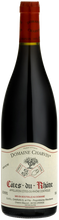 Load image into Gallery viewer, A bottle of Charvin Côtes du Rhône wine with a red label and a cork closure.