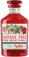 Load image into Gallery viewer, An image of a bottle of Drumshanbo Sausage Tree Irish Vodka from The Shed Distillery in Ireland. It comes in a unique, beautiful and memorable red bottle.