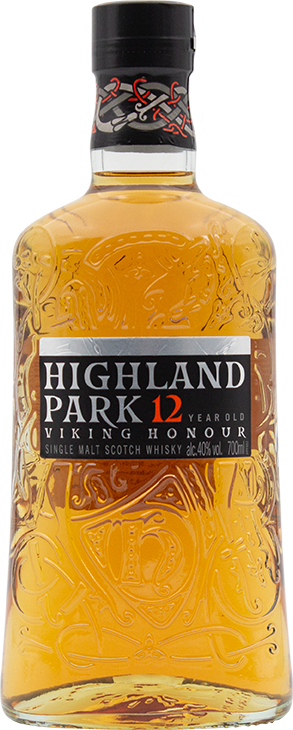 An image of a bottle of Highland Park 12YO Viking Honour Scotch Single Malt Whisky