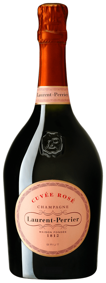 An image of a bottle of Laurent-Perrier Cuvée Rosé Brut Champagne