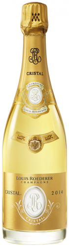 An image of a bottle of the iconic Louis Roederer Cristal Champagne, 750ml