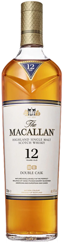 An image of a bottle of Macallan Double Cask 12 Year Old Single Malt Scotch Whisky