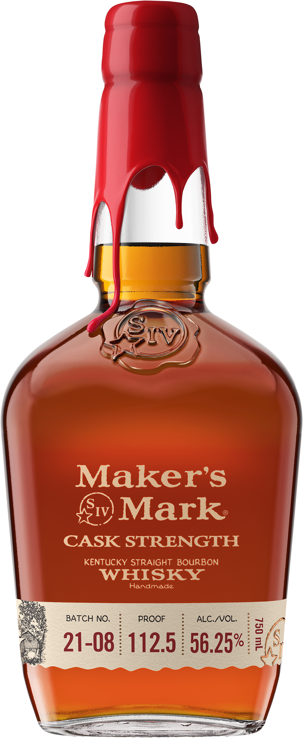 Maker's Mark Cask Strength Batch 21-08 bottle
