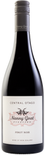 Load image into Gallery viewer, Bottle of Nanny Goat Pinot Noir wine with a label displaying the brand name, variety, and vintage, set against a white background.