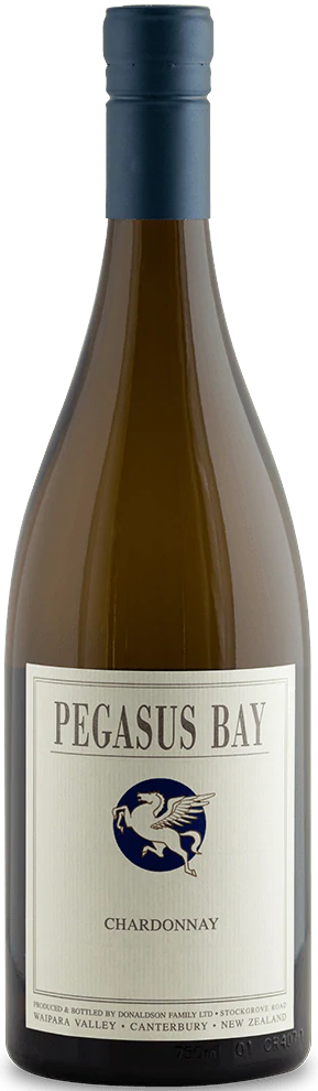 An image of a bottle of Pegasus Bay Chardonnay