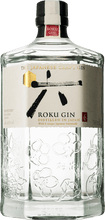 Load image into Gallery viewer, An image of a 1 litre bottle of Suntory Roku Craft Gin, simply delicious