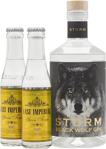 Black Wolf Gin by STORM Gift Box