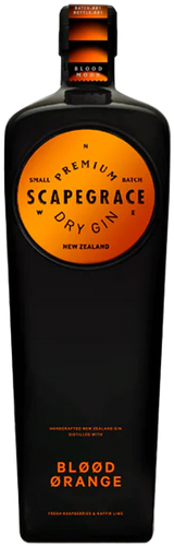 An image of a bottle of Scapegrace 'Blood Moon' Orange Gin 700ml