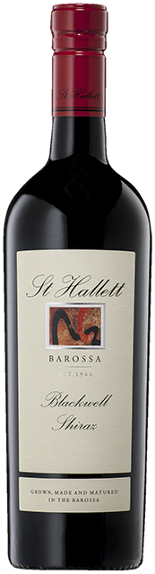 An image of a bottle of St Hallett 'Blackwell' Australian Barossa Shiraz, 750ml