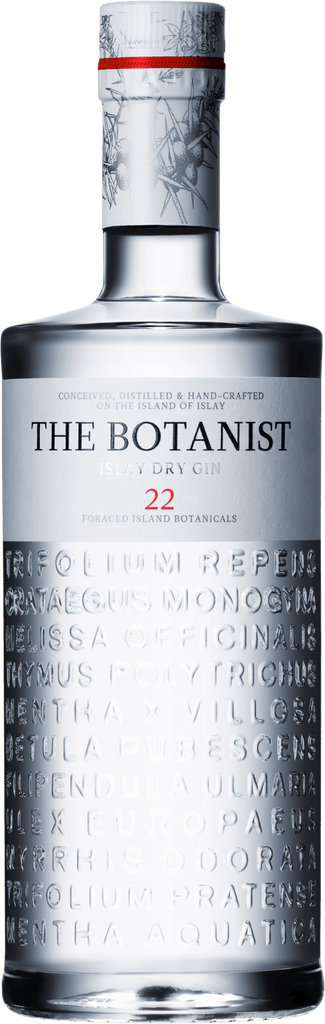 An image of the very popular The Botanist Dry Gin from Islay in Scotland.
