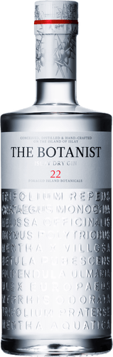 An image of the very popular The Botanist Dry Gin from Islay in Scotland.