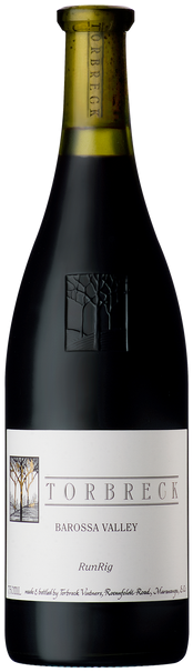 A bottle image of a fine Torbreck ‘RunRig’ Barossa Shiraz